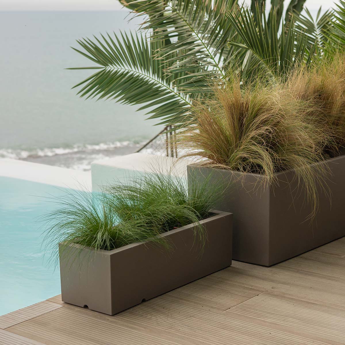 Macetero rectangular JARA 100 x 40 - Image 6